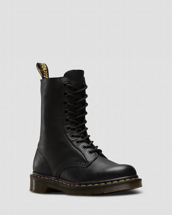 Dr Martens Dámské Kotníkové Boty 1490 Virginia Černé, CZ-457291